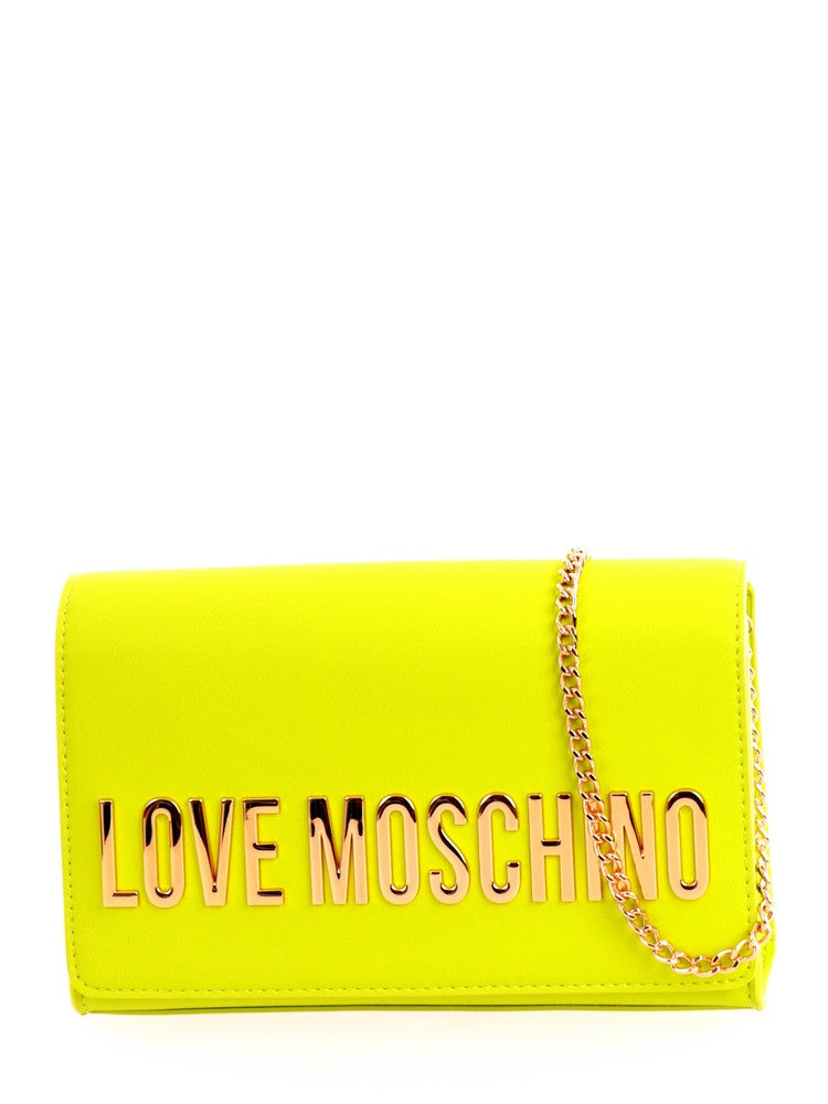 Love Moschino green women s bag with shoulder strap JC4103