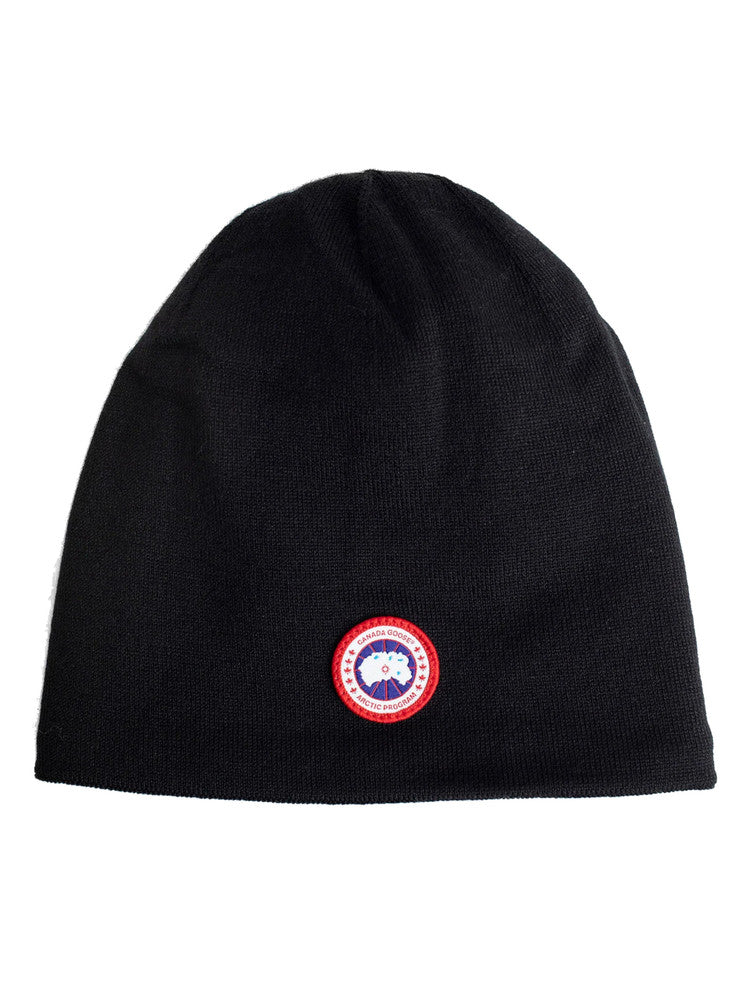 Black canada goose beanie online