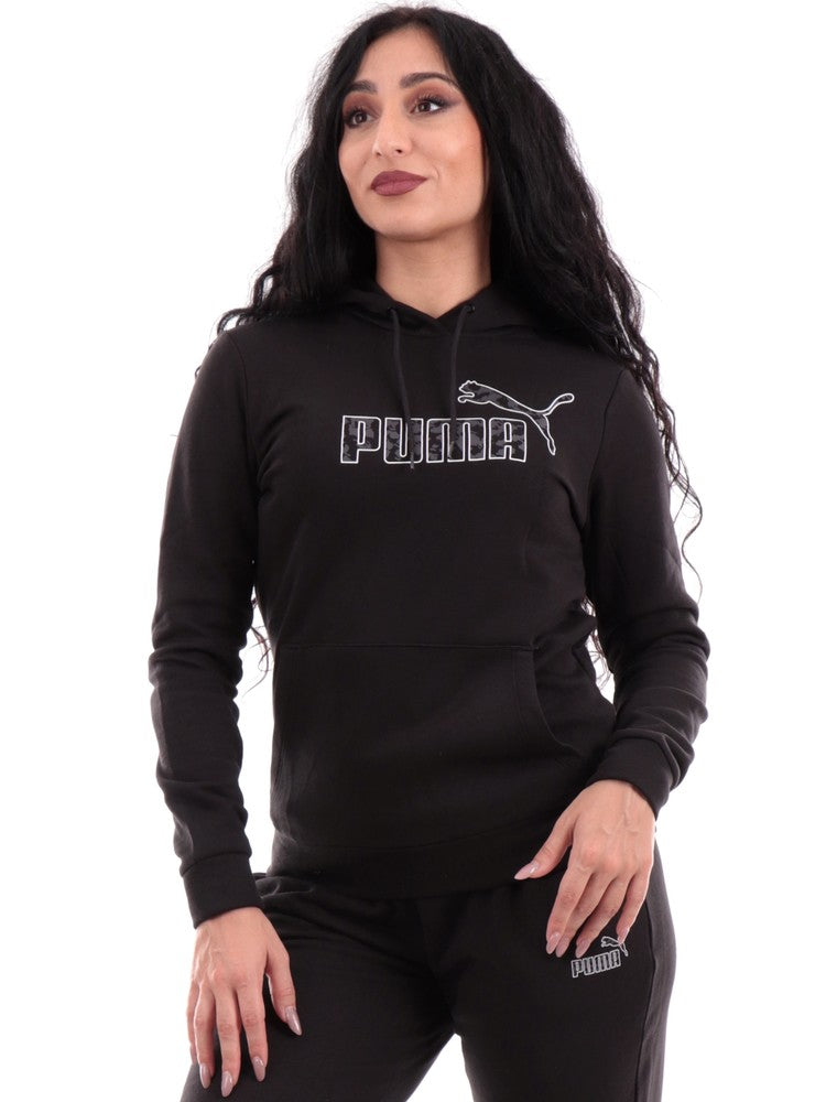 Felpa puma con cappuccio donna online