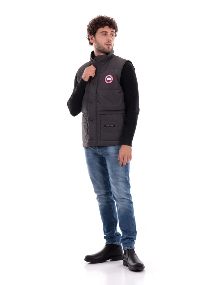 Canada Goose gray men s vest Freestyle Crew 4154M Sir126