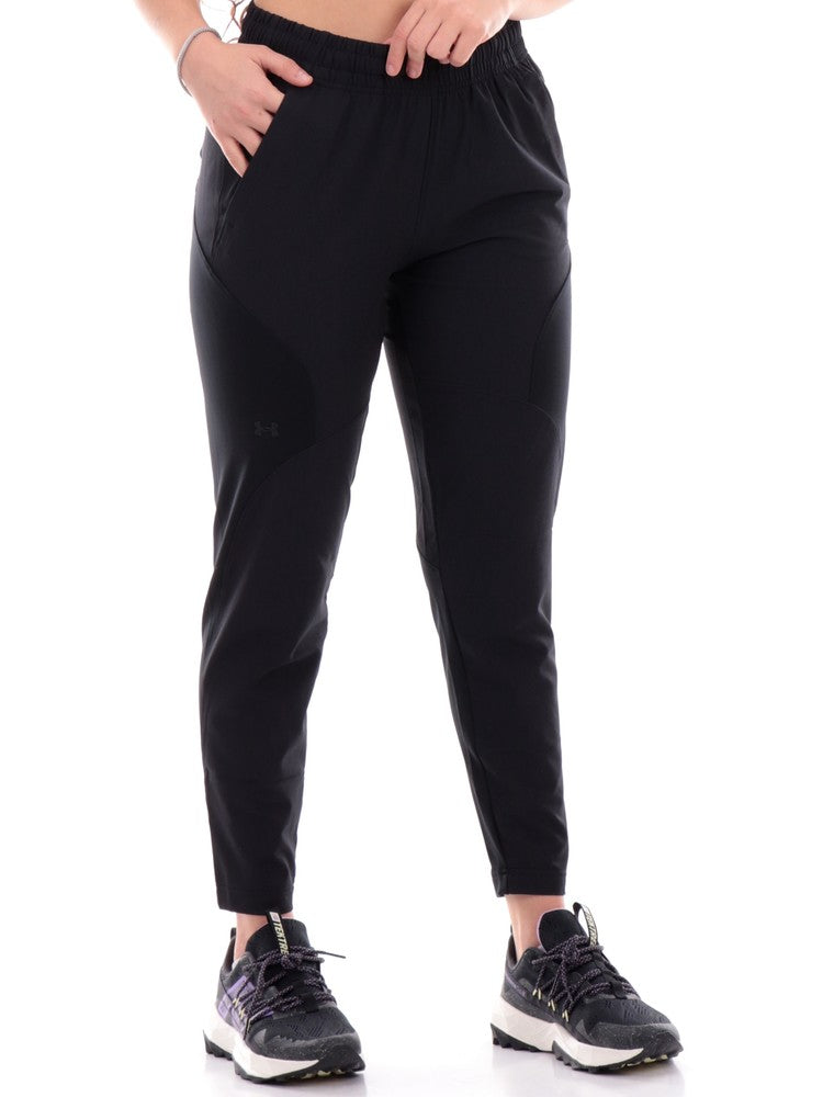 Pantaloni tuta Under Armour neri da donna Unstoppable Hybrid 13791150 Sir126