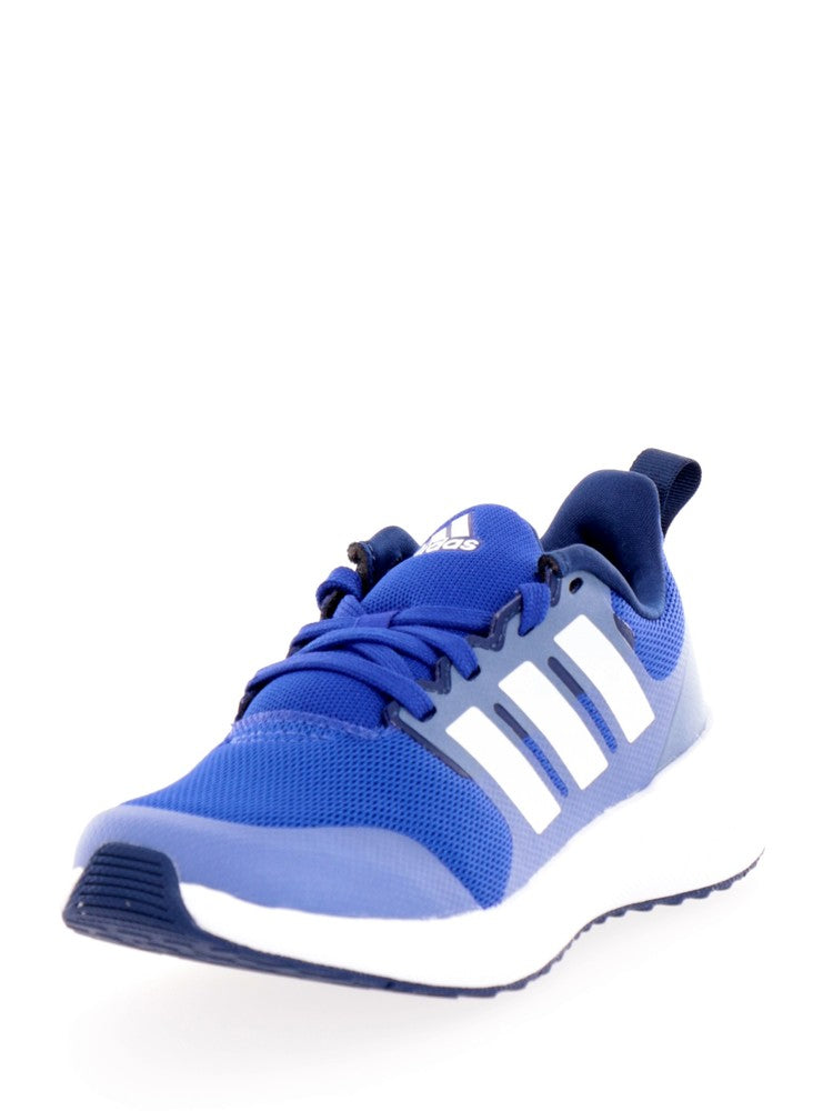 Scarpe Adidas blu da bambino con lacci FortaRun 2.0 HP54