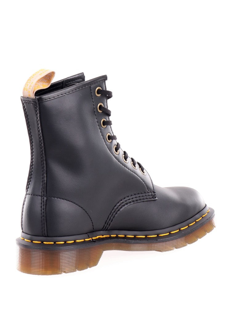 Black vegan dr martens fashion