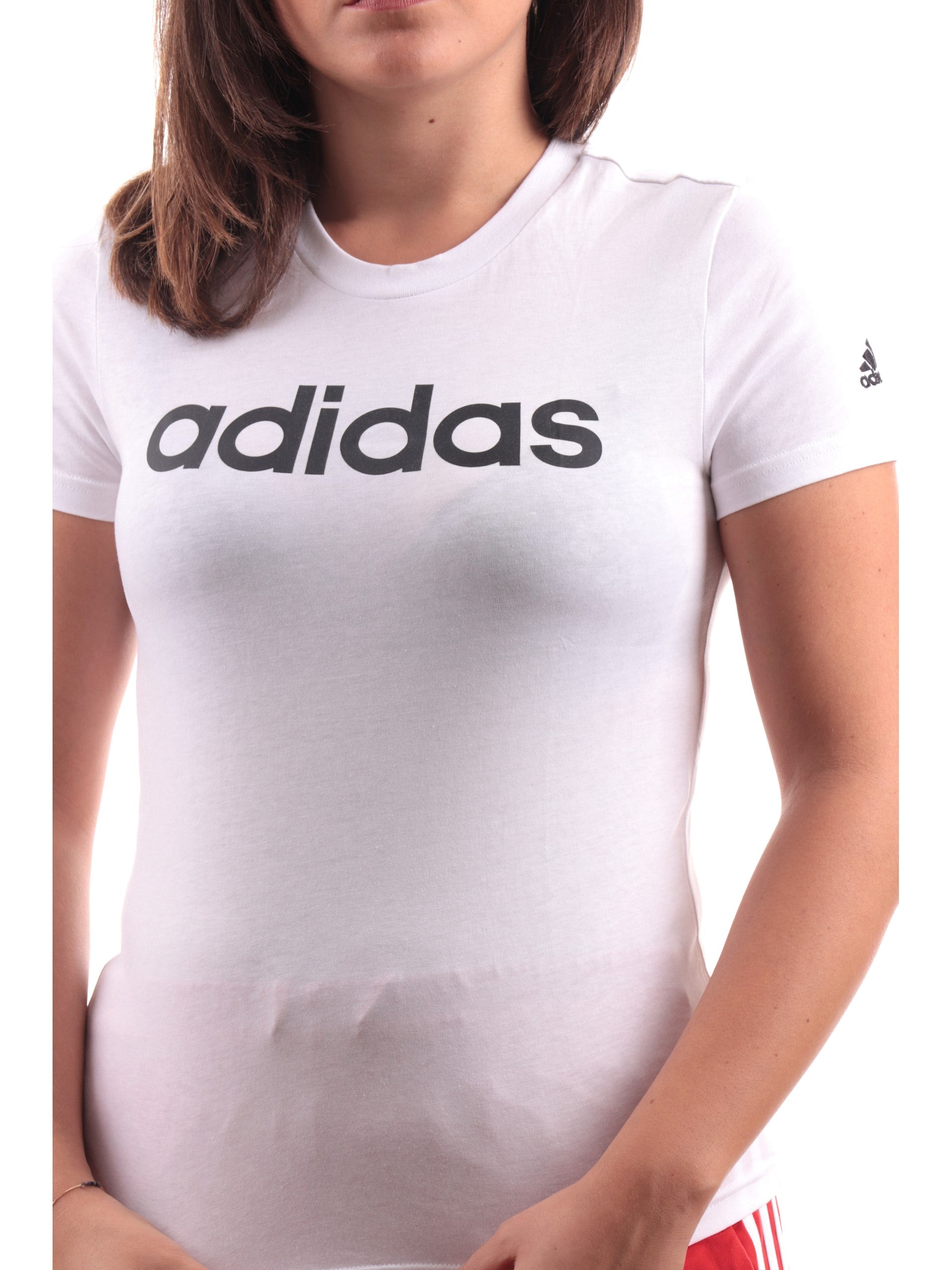 T shirt adidas bianca donna online