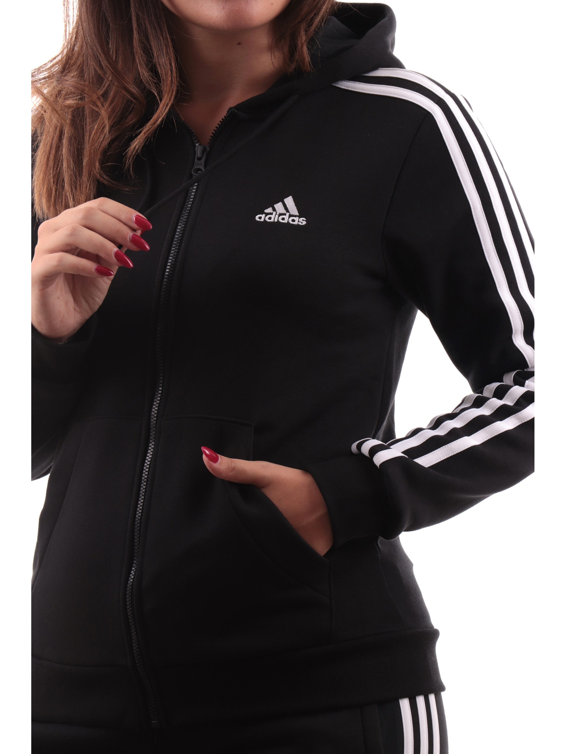 Felpa adidas con tasca centrale online