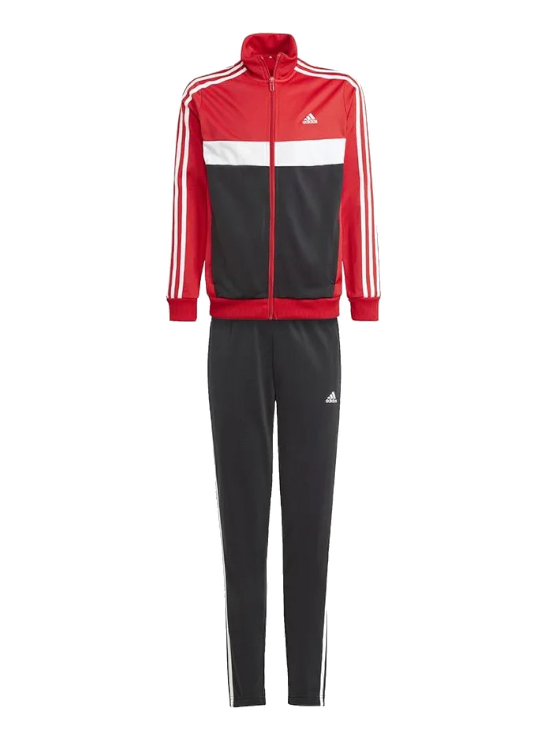 Tuta Adidas rossa e nera da bambino Tiberio IJ70