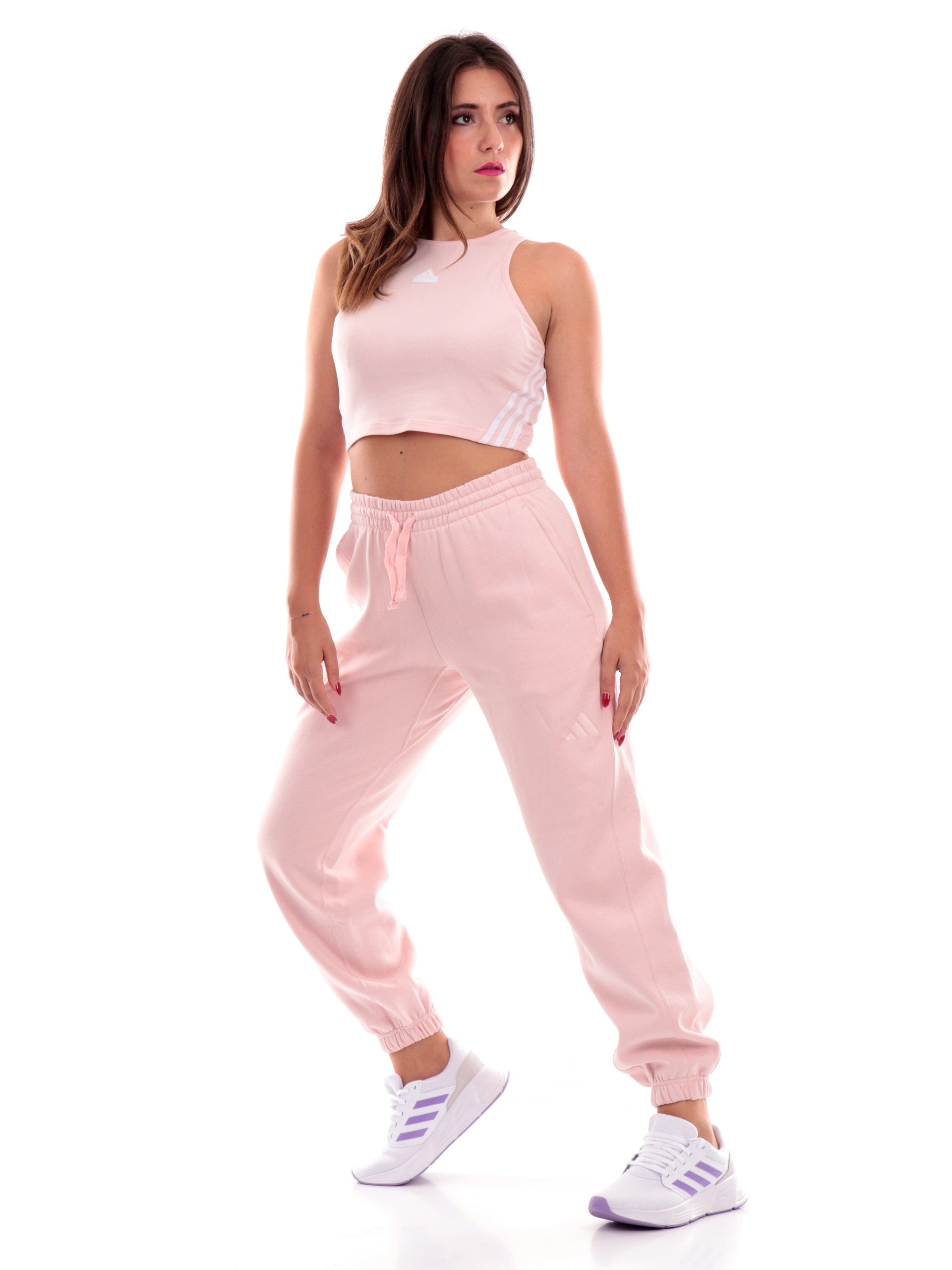 Crop top adidas rosa hotsell